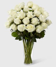 Long Stem White Roses
